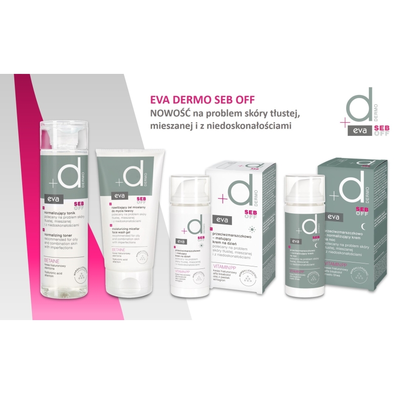 EVA DERMO SEB OFF Normalizujący tonik 200 ml