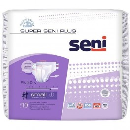 Pieluchomajtki dla dorosłych Super Seni Plus Small 10szt.