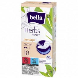Wkładki higieniczne Bella Herbs Sensitive wzbogacone babką lancetowatą 18 szt.