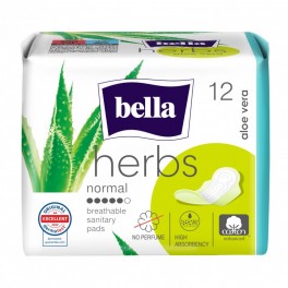 Podpaski higieniczne Bella Herbs Aloe Vera 12szt.