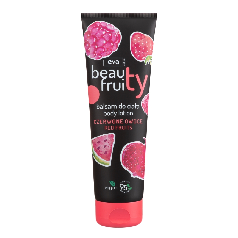 EVA NATURA BEAUTY FRUITY BALSAM DO CIAŁA CZERWONE OWOCE 250 ML