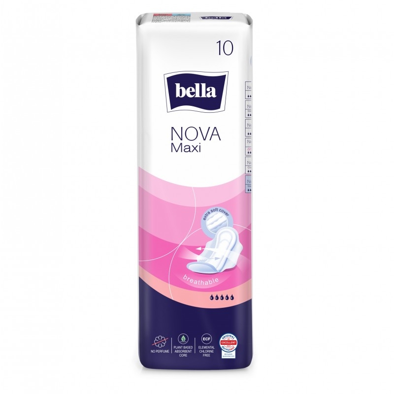 Podpaski Bella Nova Maxi 10szt.