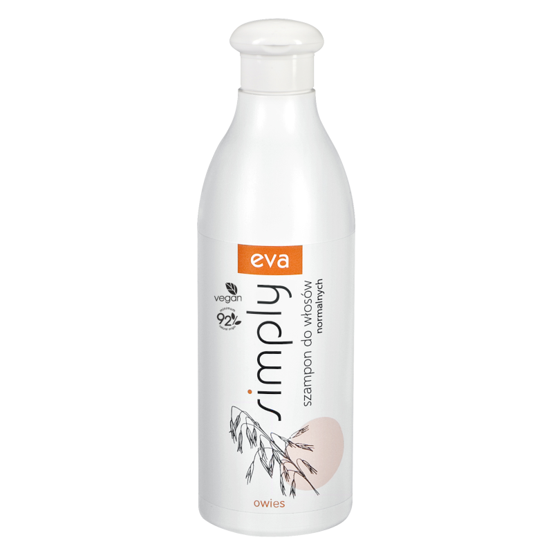 EVA SIMPLY Szampon do włosów normalnych z owsem 500 ml