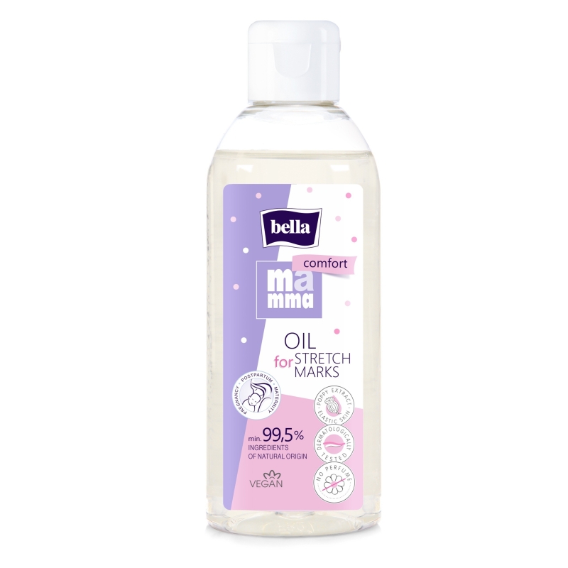 Olejek przeciw rozstępom Bella Mamma Comfort 150 ml