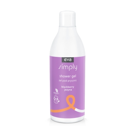 EVA SIMPLY Żel pod prysznic z jeżyną 500 ml